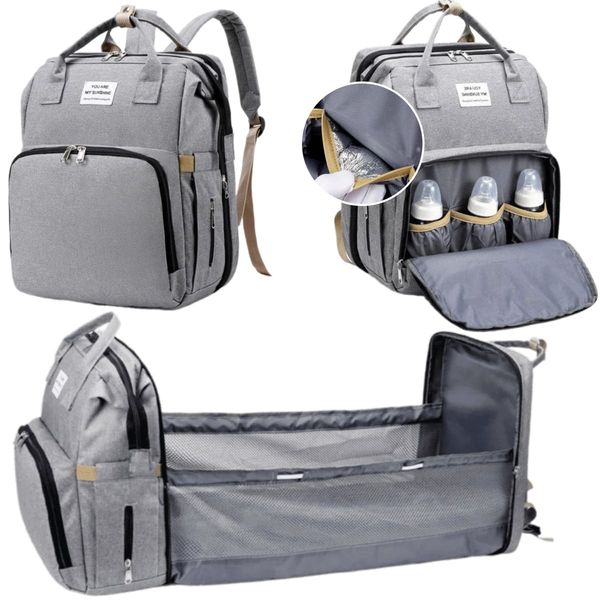 Nomad Baby Bag™ - Sac à langer berceau mobile 3 en 1