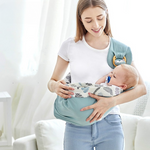 Écharpe Porte bébé  2 en 1 / Couverture d'allaitement - Le porte bébé à usage quotidien