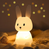 My Big Bunny's Led ™ I Veilleuse lapin pour enfants rechargeable avec capteur tactile