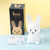 My Big Bunny's Led ™ I Veilleuse lapin pour enfants rechargeable avec capteur tactile