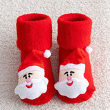 Christmas Baby Sockets ™ I Chaussettes d'éveil antidérapantes motifs noël