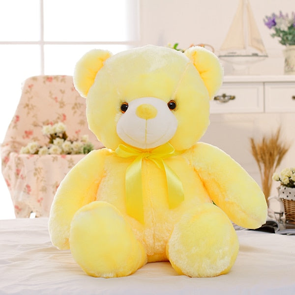 Teddy l'ourson ® I Peluche veilleuse lumineuse