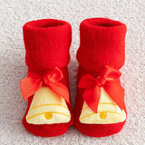 Christmas Baby Sockets ™ I Chaussettes d'éveil antidérapantes motifs noël