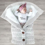 Winter Baby's Cocoon™ - Couverture polaire douce pour bébé