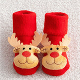 Christmas Baby Sockets ™ I Chaussettes d'éveil antidérapantes motifs noël